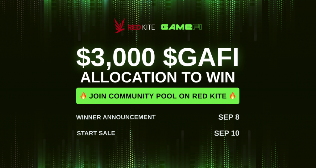 GameFi (GAFI) IDO & Community Whitelist