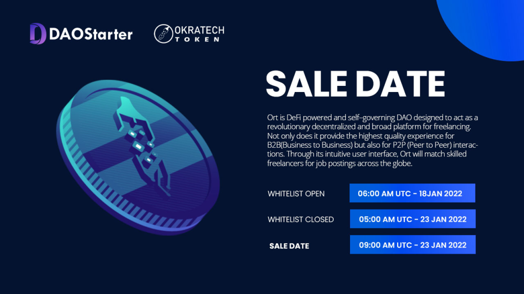 Okratech Whitelist onDAOStarter
