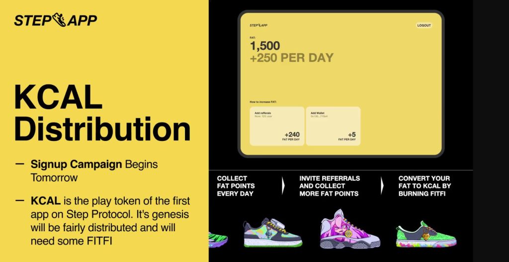 Steps to Pre-Signup for earning $KCAL