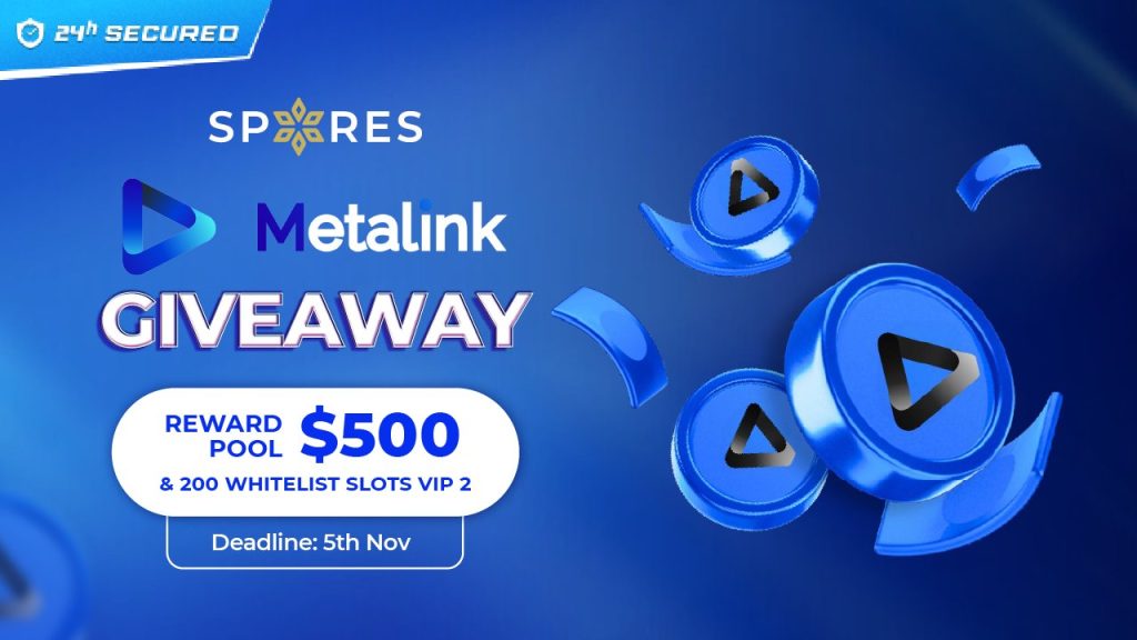 MetaLink IDO whitelist on Spores